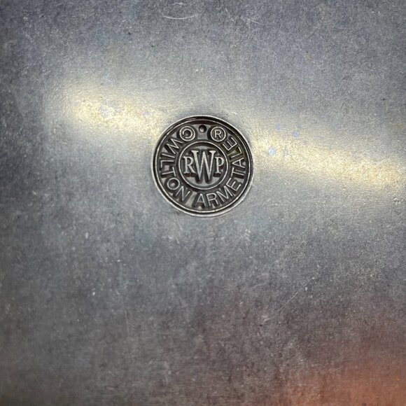 Serving Tray by Wilton Armetale "Bless This House" Pewter Bread Plate - Picture 4 of 4